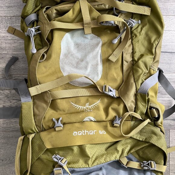 osprey aether 60 l backpack Plus w/raincover Torso Osprey Aether 60l Osprey